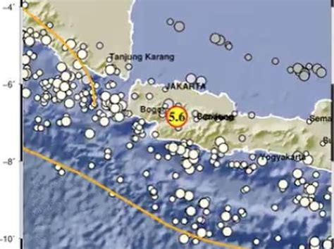 gempa terkini jakarta